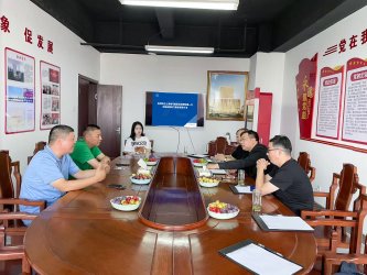 上海电气新能源总司理陈晨一行莅临安徽suncitygroup太阳集团